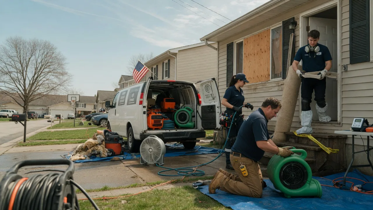 Water Damage Restoration in Elk City, KS near me
